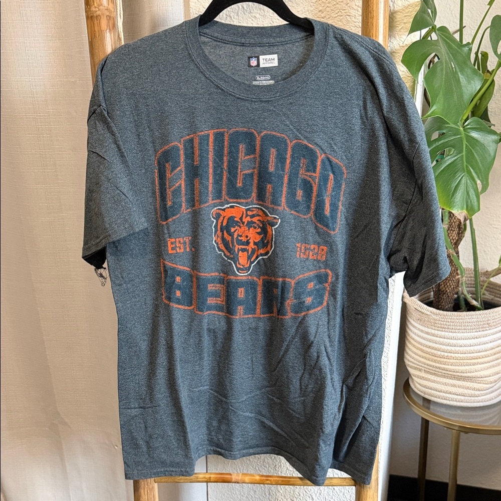 Team Apparel Chicago Bears Dark Gray T-Shirt